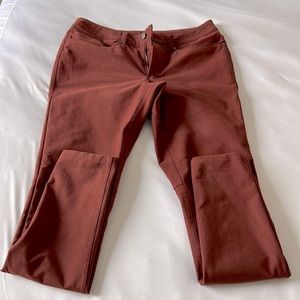 Lululemon Mens Commission Pant - Utilitech - 29” waist 32” length - Dust Red